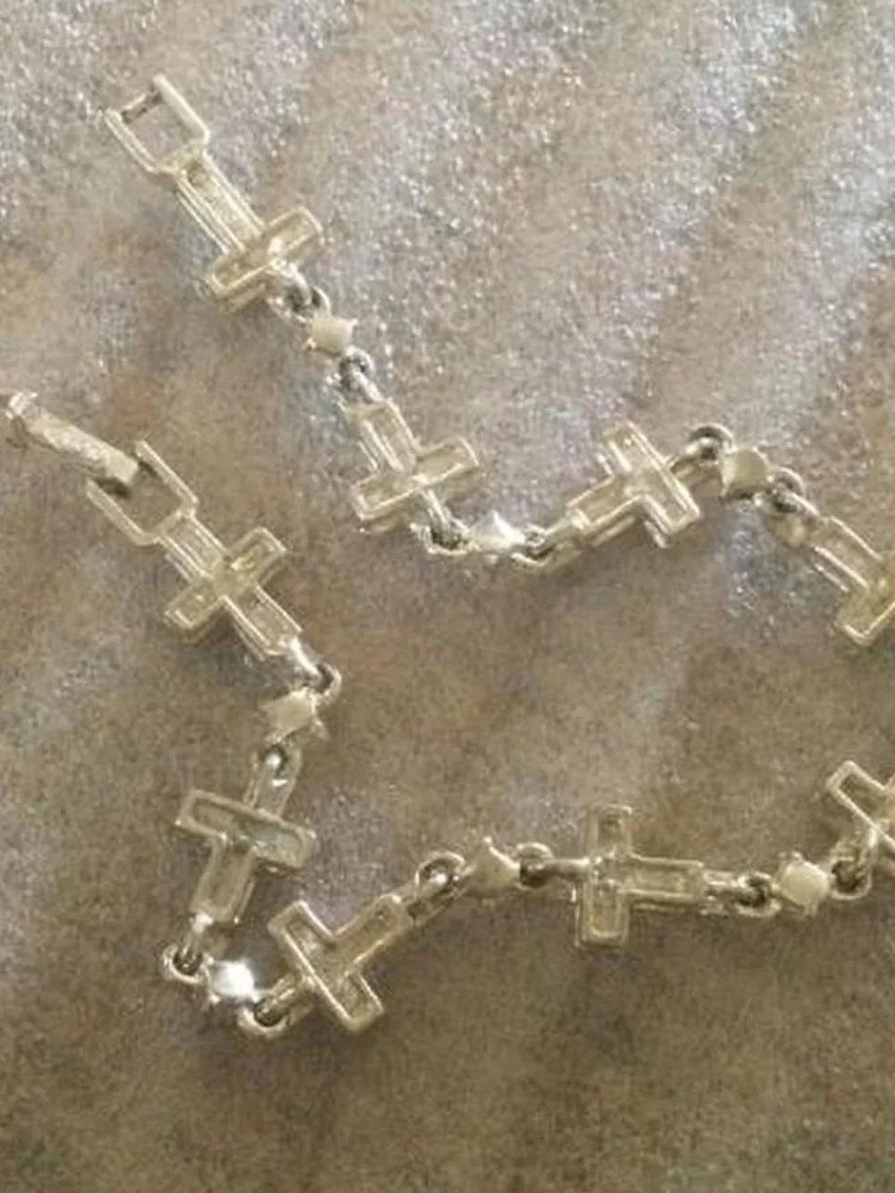 Avon Rhinestone Cross Bracelet
